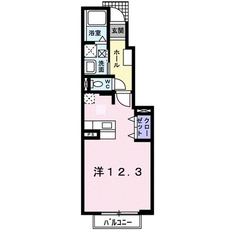 サニーリブＡ棟の物件間取画像